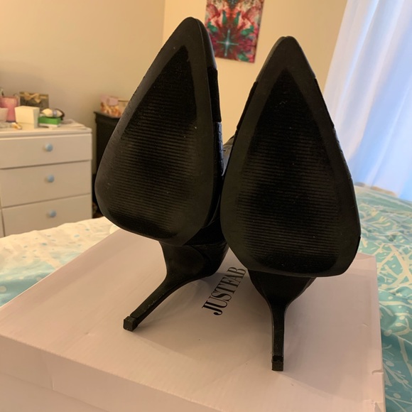 JustFab Tori Stiletto Bootie - Picture 2 of 5